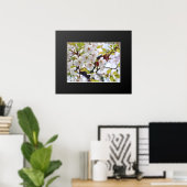 Kirschblüte: Hotate Poster (Heimbüro)