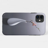 Kirschblüte im Vase Case-Mate iPhone Hülle (Rückseite (Horizontal))