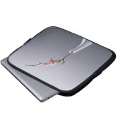 Kirschblüte im Vase Laptopschutzhülle (Vorne Knopf)