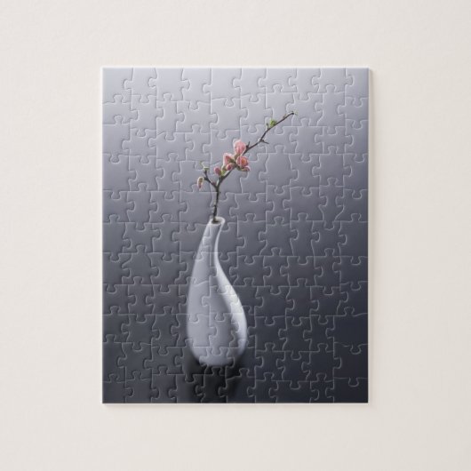 Kirschblüte im Vase Puzzle (Vertikal)