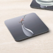 Kirschblüte im Vase Untersetzer (Linke Seite)