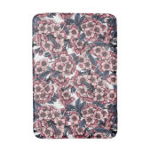Kirschblüte in Rosa und Blau Badematte (Vorderseite Vertikal)