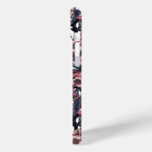 Kirschblüte in Rosa und Blau Case-Mate iPhone Hülle (Rückseite / Links)