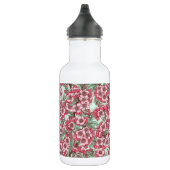 Kirschblüte in Rosa und Minze Edelstahlflasche (Rechts)