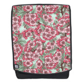 Kirschblüte in Rosa und Minze Rucksack (Vorderseite)