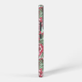 Kirschblüte in Rosa und Minze Samsung Galaxy Hülle (Rechte Seite)