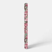 Kirschblüte in Rosa und Minze Samsung Galaxy Hülle (Linke Seite)