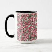 Kirschblüte in Rosa und Minze Tasse (Links)