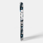 Kirschblüte in weiß und blau Case-Mate iPhone hülle (Rückseite / Links)