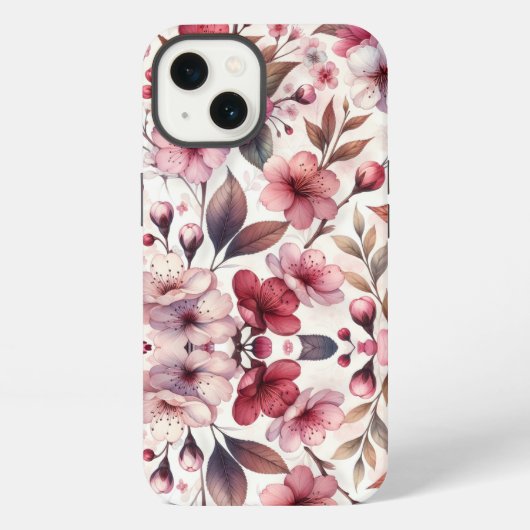 Kirschblüte iPhone Hülle (Rückseite)