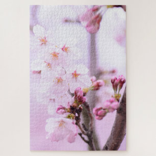 Kirschblüte Japan Blumenrosa hübsch einzigartig Puzzle