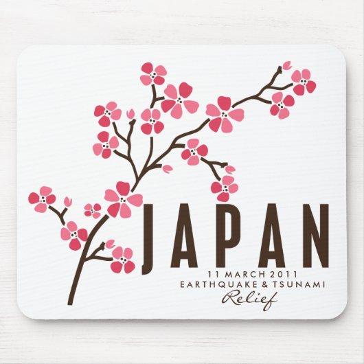 KIRSCHblüte - JAPAN Mousepad (Vorne)