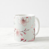 Kirschblüte Kaffeetasse (VorderseiteRechts)