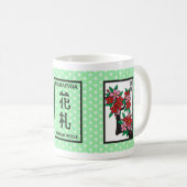 Kirschblüte Kaffeetasse (VorderseiteRechts)
