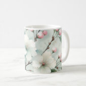 Kirschblüte Kaffeetasse (VorderseiteRechts)