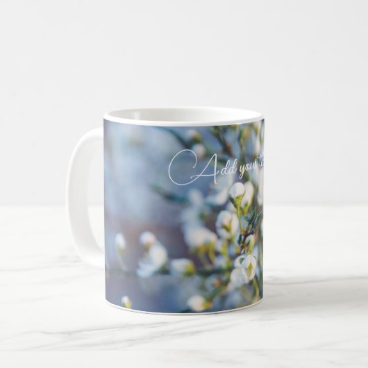 Kirschblüte Kaffeetasse (Vorderseite Links)