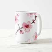 Kirschblüte Kaffeetasse (VorderseiteRechts)