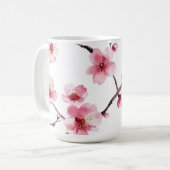 Kirschblüte Kaffeetasse (Vorderseite Links)