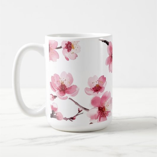 Kirschblüte Kaffeetasse (Links)