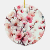 Kirschblüte Keramik Ornament (Hinten)