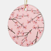 Kirschblüte Keramik Ornament (Links)
