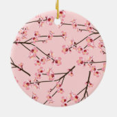 Kirschblüte Keramik Ornament (Hinten)