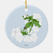 Kirschblüte keramik ornament (Hinten)