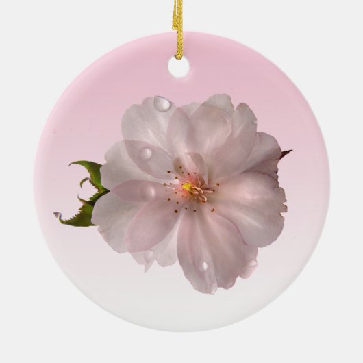 Kirschblüte Keramikornament (Hinten)