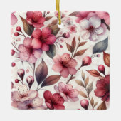 Kirschblüte Keramikornament (Vorderseite)