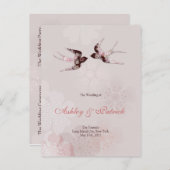 Kirschblüte Kirschblüte und Blumenprogramm Ankündigungspostkarte (Vorne/Hinten)