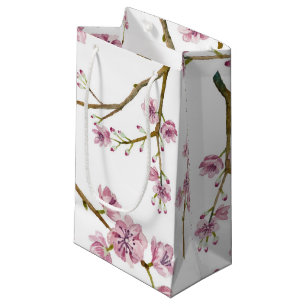 Kirschblüte-Kirschblüten-kleine Geschenk-Tasche Kleine Geschenktüte