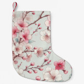 Kirschblüte Kleiner Weihnachtsstrumpf (Vorderseite)