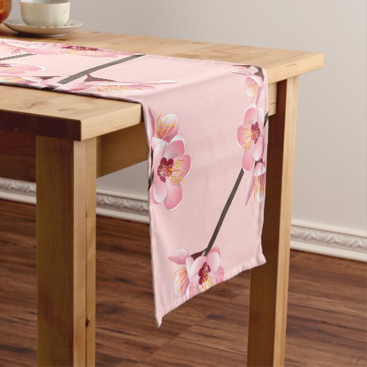 Kirschblüte Kurzer Tischläufer (Beispiel)
