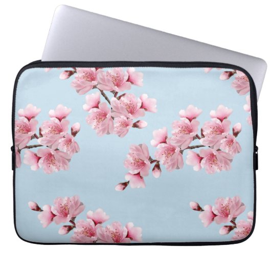 Kirschblüte Laptop-Hülle Laptopschutzhülle (Vorderseite)
