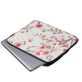 Kirschblüte Laptopschutzhülle (Vorne Knopf)