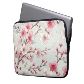 Kirschblüte Laptopschutzhülle (Vorderseite Links)