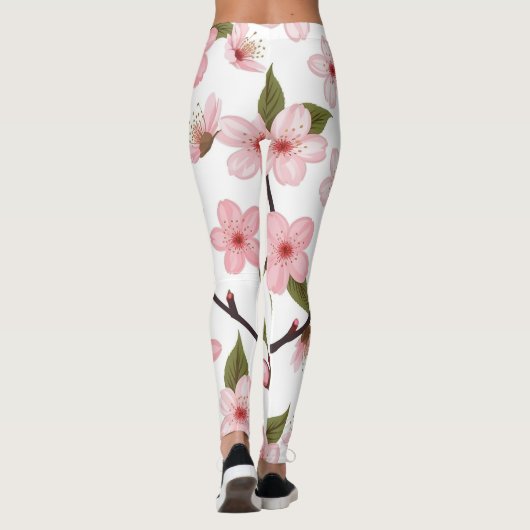 Kirschblüte Leggings (Rückseite)