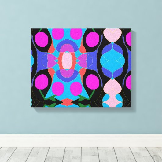 Kirschblüte Leinwanddruck (Insitu (Holzboden))