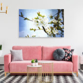 Kirschblüte Leinwanddruck (Insitu (Wohnzimmer))