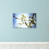Kirschblüte Leinwanddruck (Insitu (Holzboden))