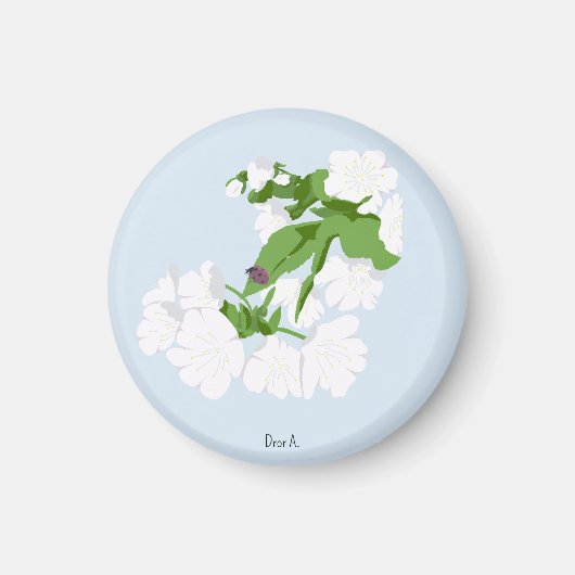 Kirschblüte magnet (Vorne)