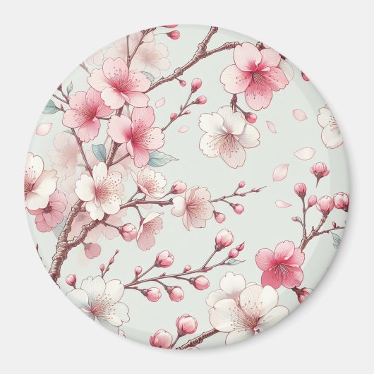 Kirschblüte Magnet (Vorne)