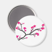 Kirschblüte Magnet (Vorderseite/Rückseite)