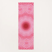 Kirschblüte Mandala - Gemälde Yogamatte (Vorderseite)