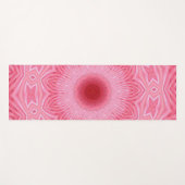 Kirschblüte Mandala - Gemälde Yogamatte (Vorderseite (Horizontal))
