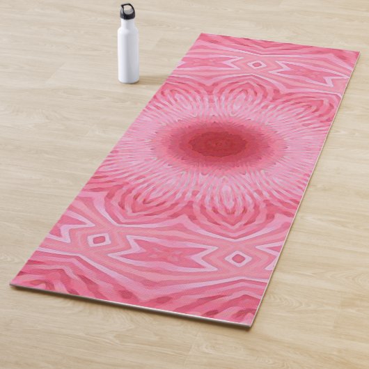 Kirschblüte Mandala - Gemälde Yogamatte (Beispiel)