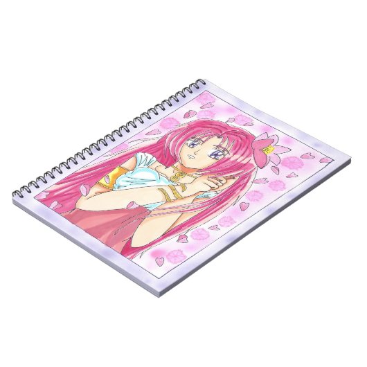 Kirschblüte Mio Notizblock (Linke Seite)