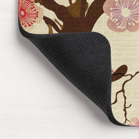 Kirschblüte Mousepad (Ecke)