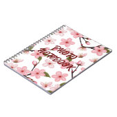 Kirschblüte Notizblock (Linke Seite)