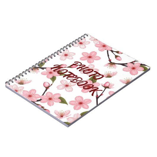 Kirschblüte Notizblock (Linke Seite)